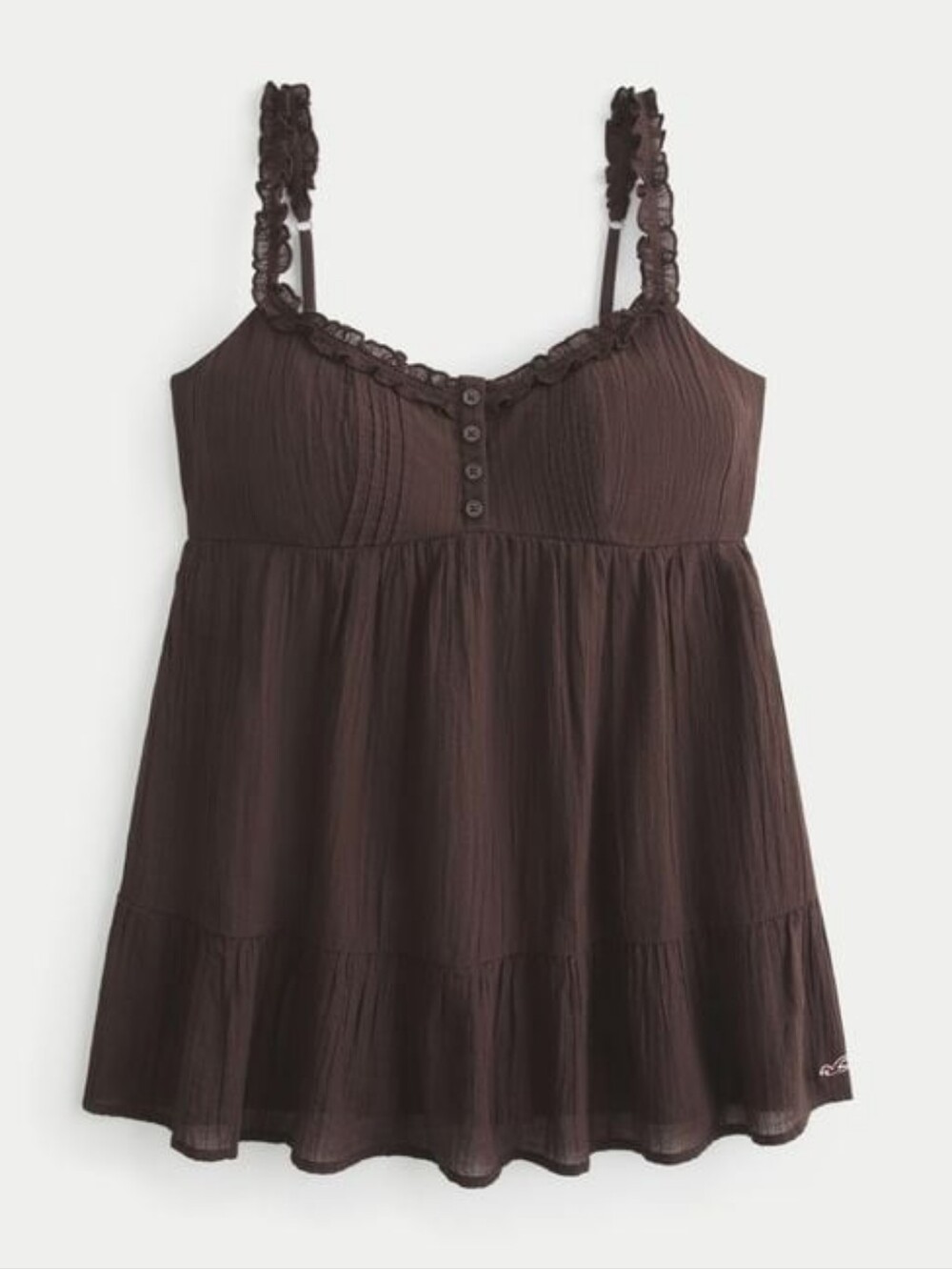 Hollister longline babydoll cami